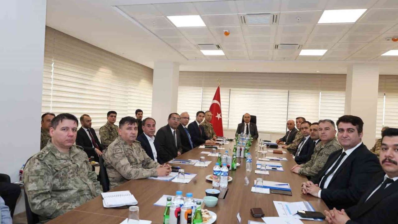 Düzensiz göç ve sınır güvenliği toplantısı yapıldı