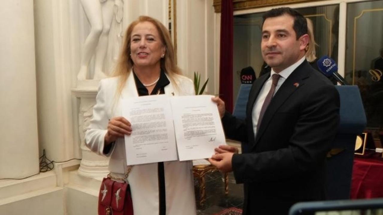 Karslı Aysel Sadak İltaş'a diplomatik teşekkür