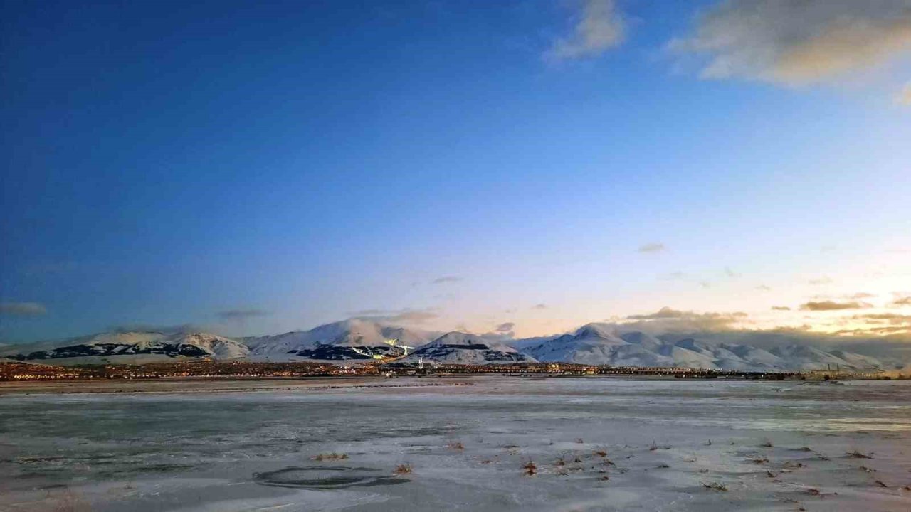 Erzurum için don, pus ve çığ uyarısı
