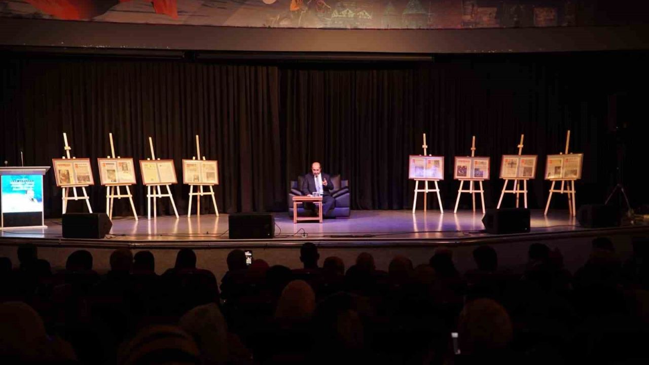Erzurum’da "Zor Zamanda Konuşan Adam: Necip Fazıl Kısakürek" programına yoğun ilgi