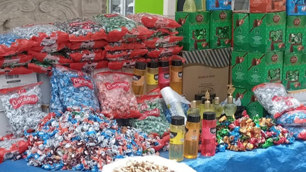 Şeker ve çikolata tezgahlarında bayram yoğunluğu