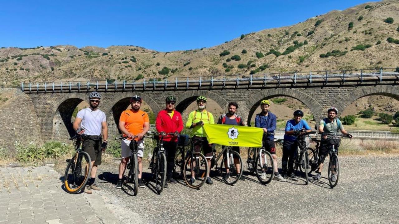 Elazığ'da doğa ve spor dolu bisiklet yolculuğu