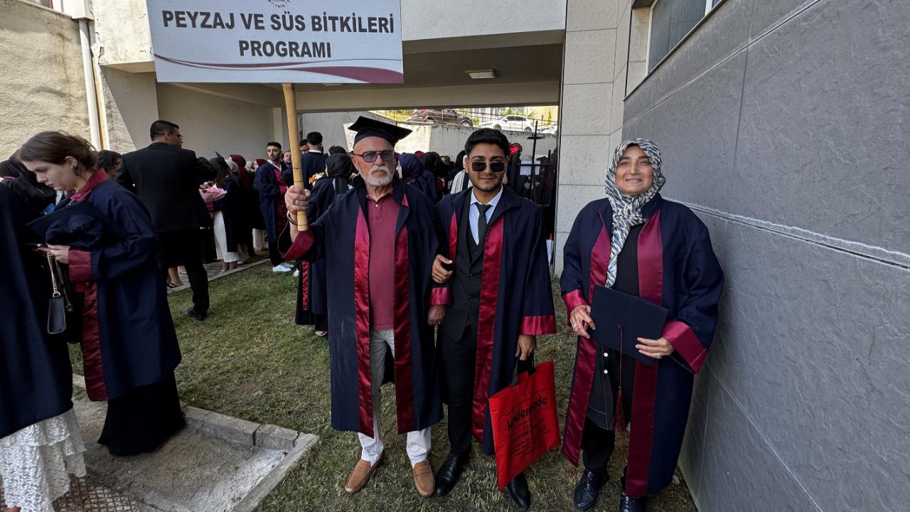Fırat Üniversitesi'nde azmin mezuniyeti