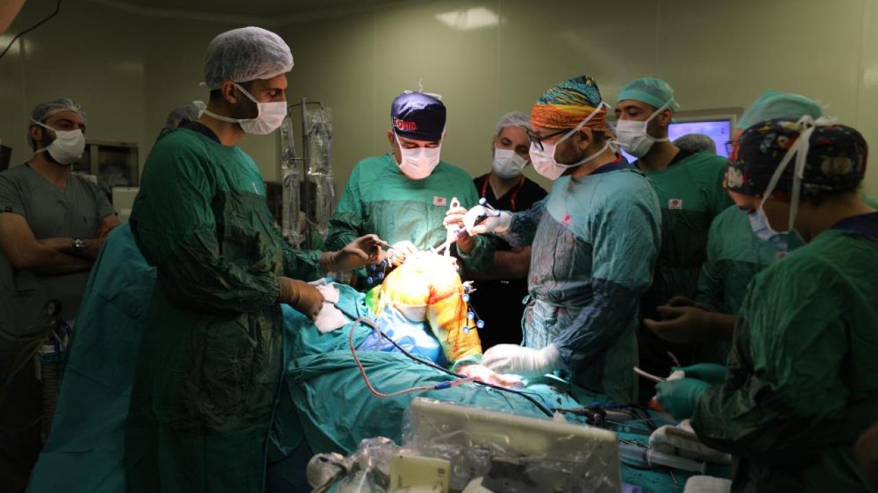 Fırat Üniversitesinde tarihi operasyon