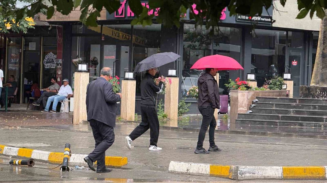 Iğdır’da sağanak yağış etkili oldu