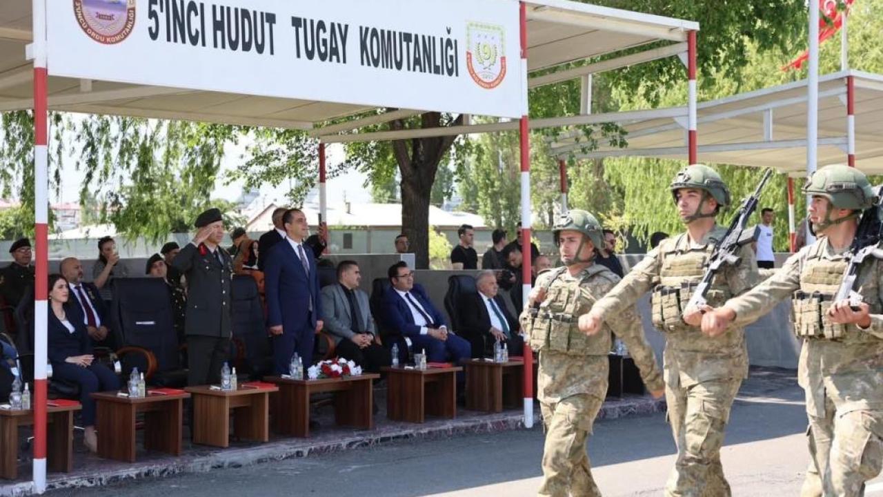 Iğdır’da Türk Kara Kuvvetlerinin 2235’inci kuruluş yıl dönümü törenle kutlandı