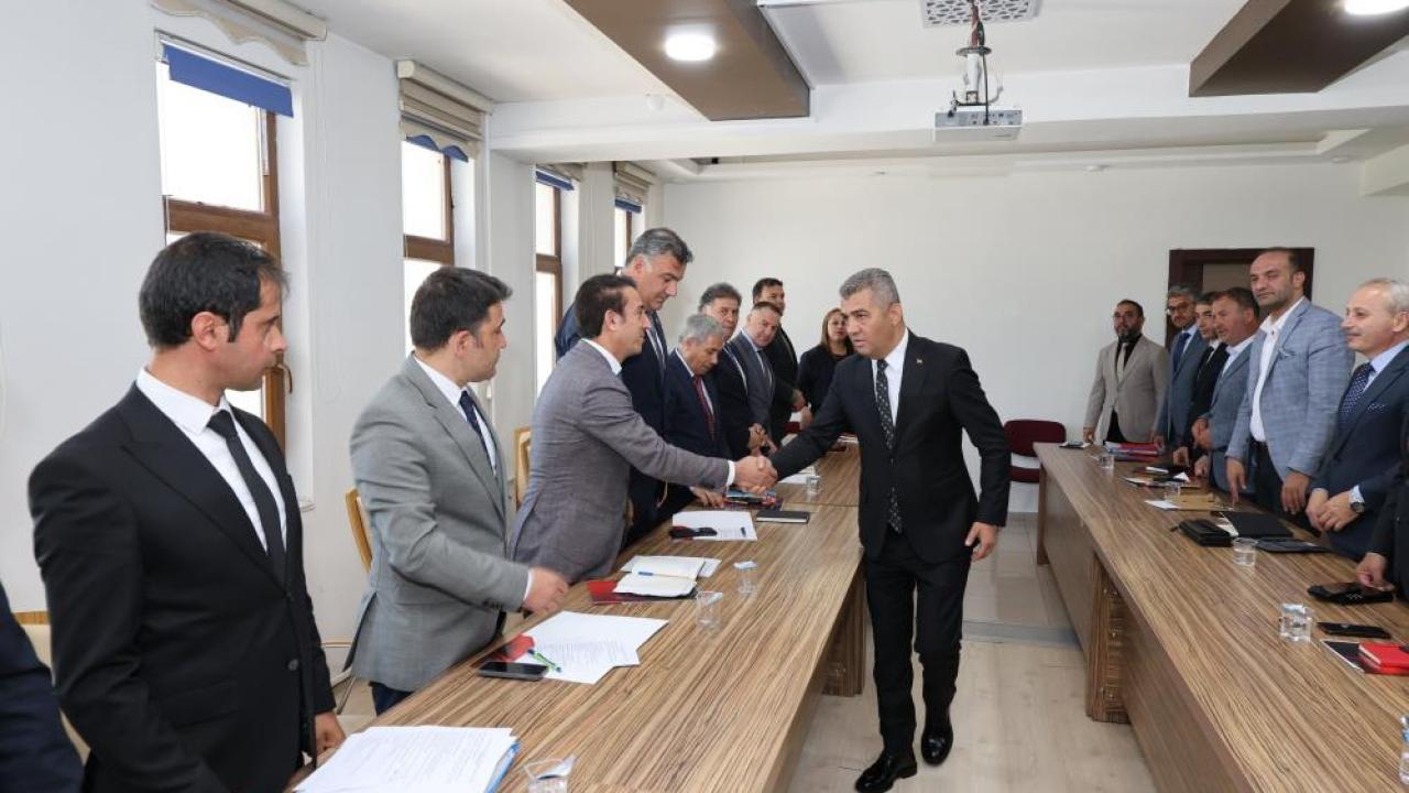 İlçe milli eğitim müdürleriyle yılsonu değerlendirmesi
