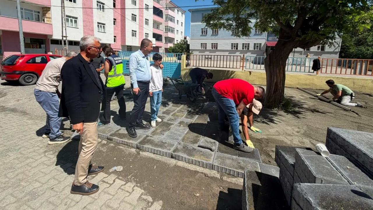 Kağızman’da altyapı ve kaldırım yenileme hamlesi