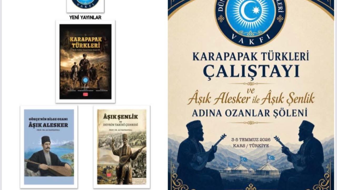 Karapapakların tarihi ve kültürel mirası Kars'ta masaya yatırılacak