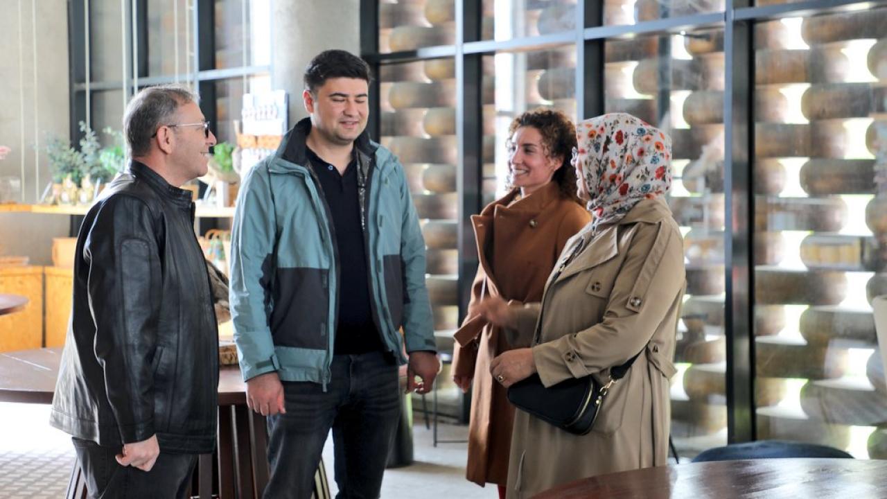 Kars Peynir Müzesi bayramda ziyaretçilerini ağırladı