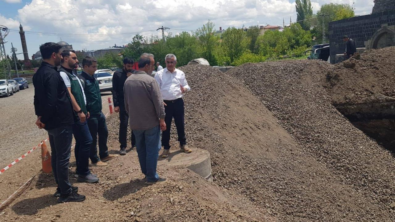 Kars’ta DSİ heyetinden iki dev projede yerinde inceleme