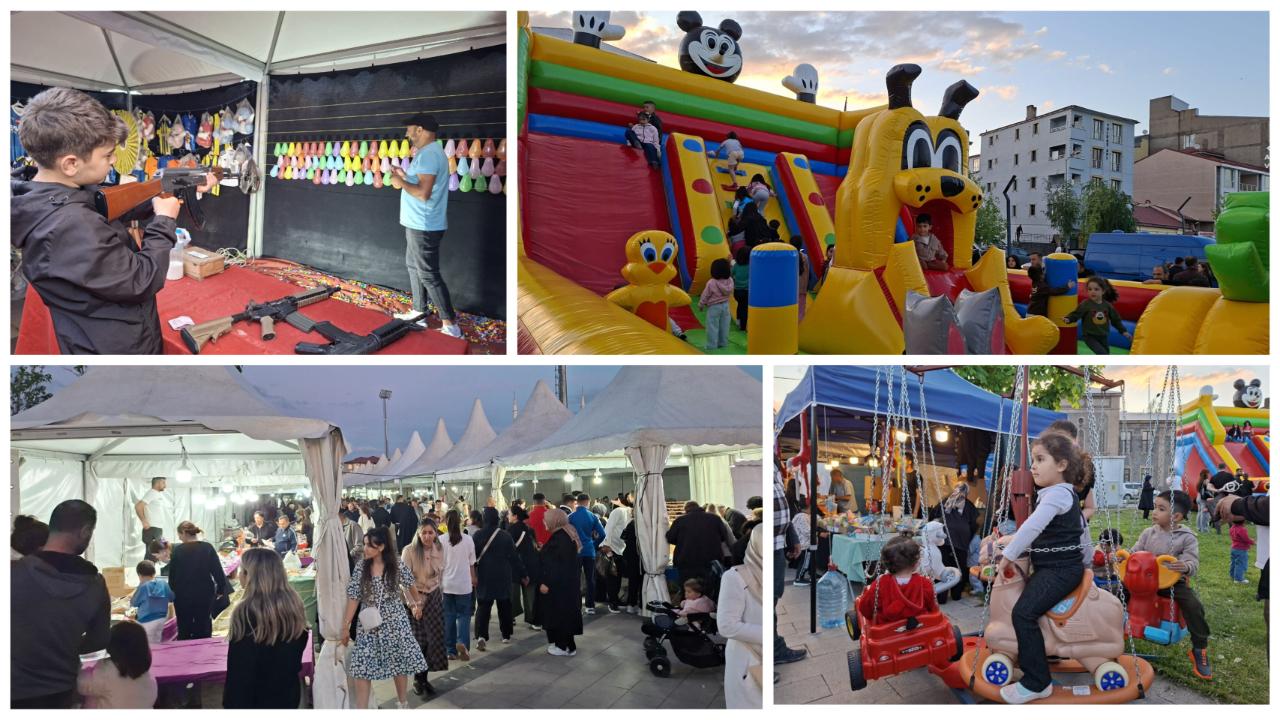 Kars'ta İstanbul İndirim Fuarı açıldı