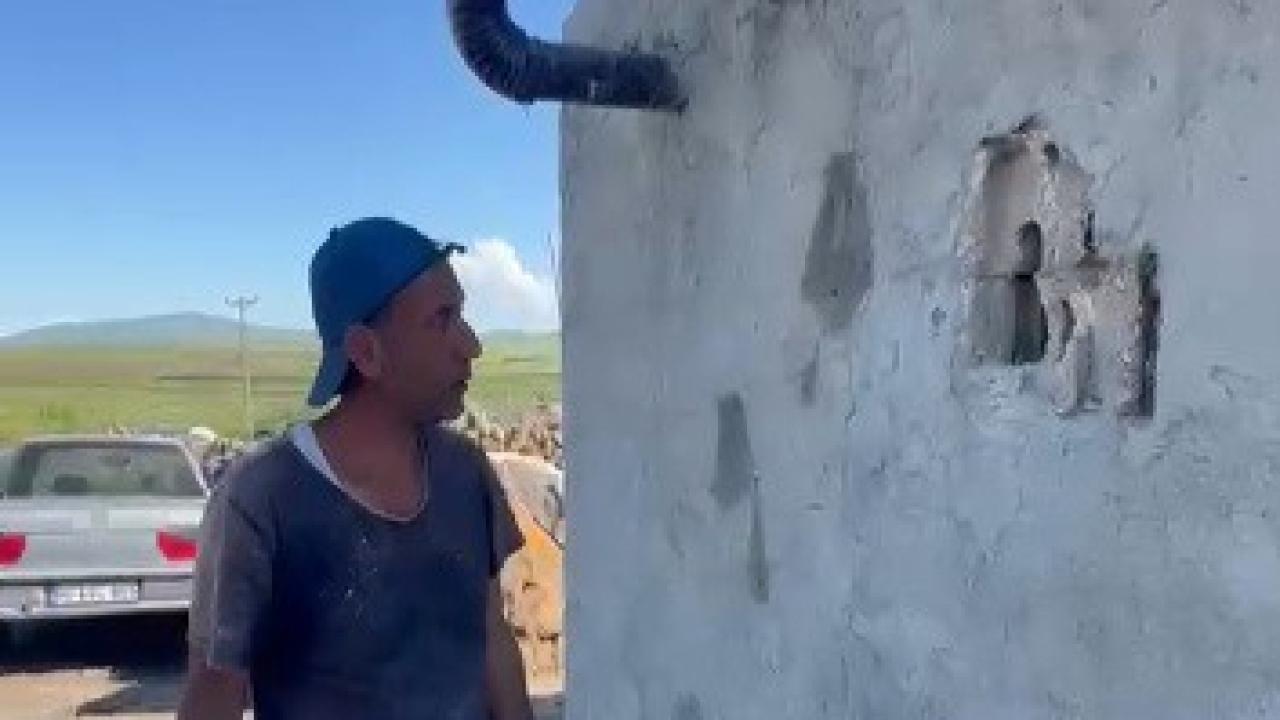 Kars’ta sıva altından gelen ses hayat kurtardı: Usta duvarı kırıp kuş yavrularını kurtardı