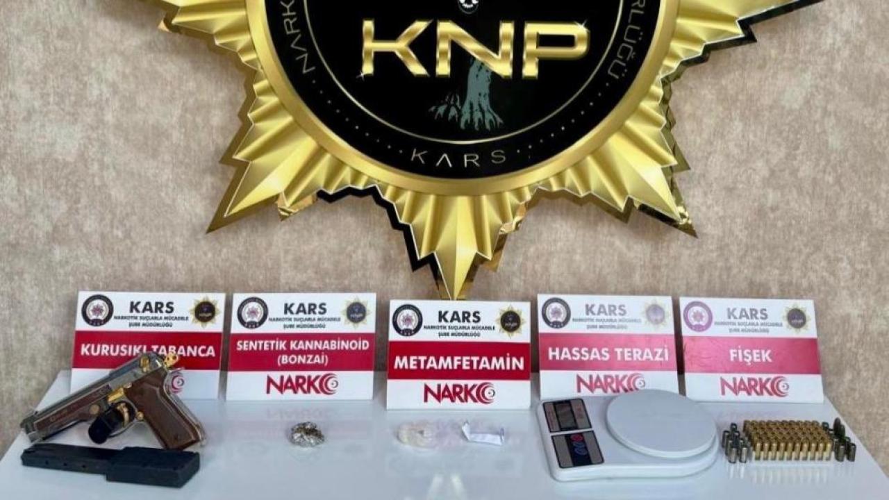 Kars’ta torbacılara narkotik darbesi: 1 kişi tutuklandı