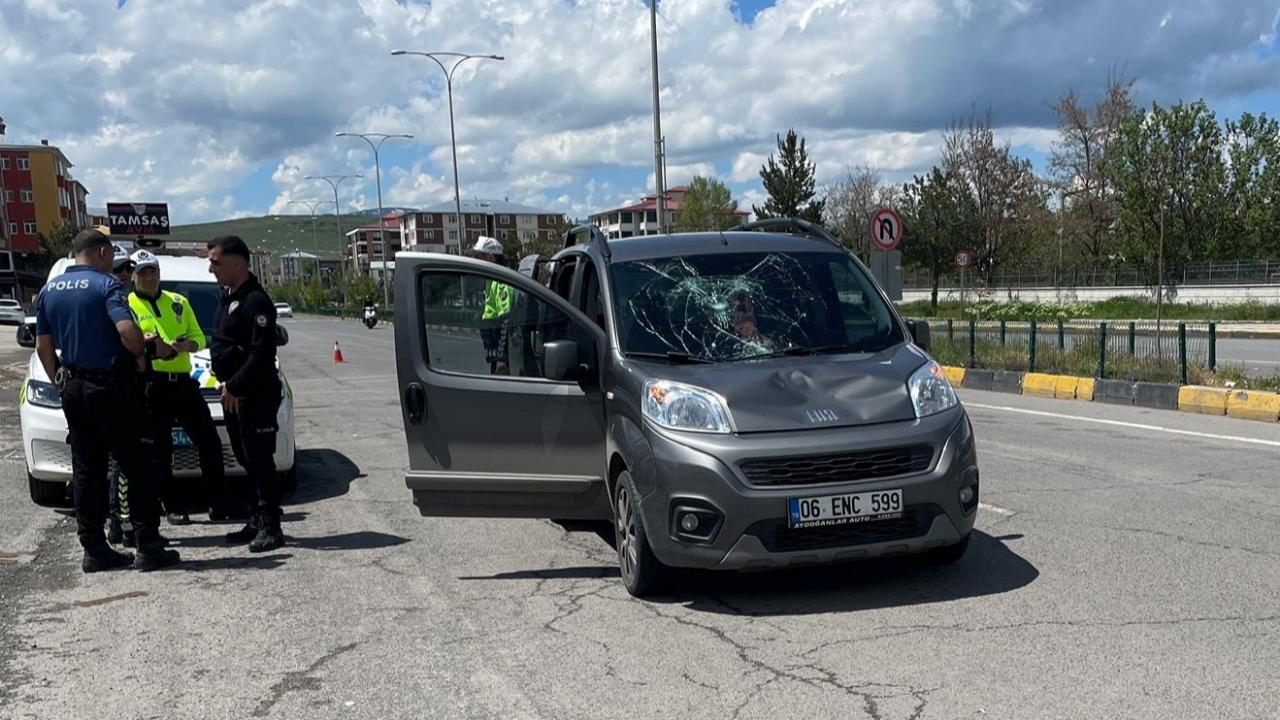 Kars’ta trafik kazası: 80 yaşındaki adam ağır yaralandı