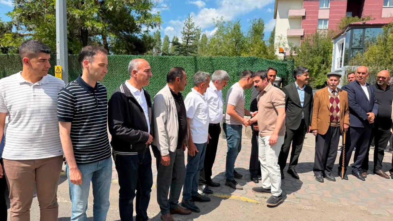 Kaymakam Akköz, Arpaçay'dan uğurlandı