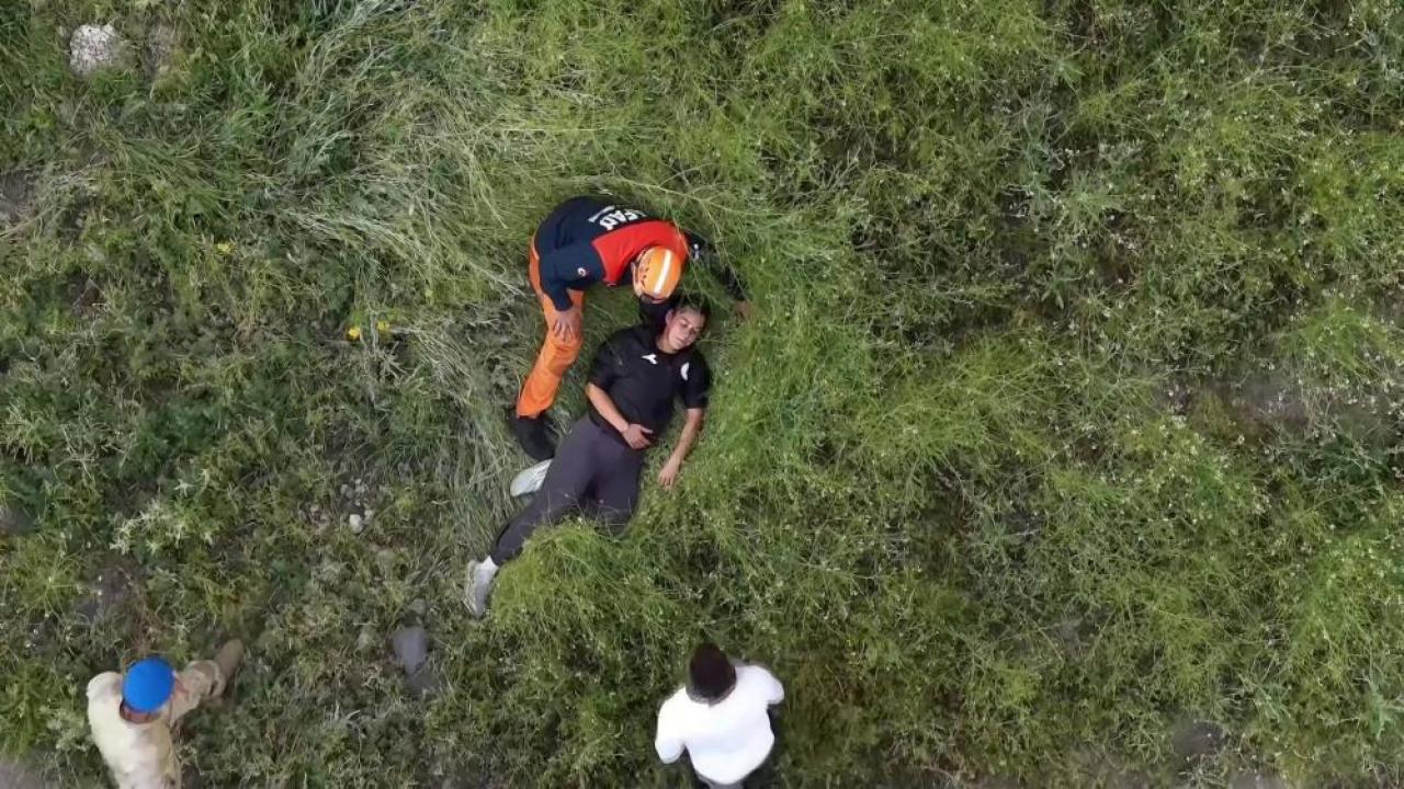PalanExtreme’de gerçeği aratmayan doğada arama kurtarma tatbikatı
