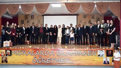 Sarıkamış'ta sanat dolu öğretmenler gecesi