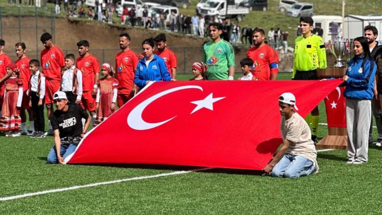 Tekman’da Mustafa Çiftçi futbol turnuvası şampiyonu Hürriyetspor oldu