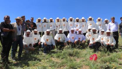 Alandeşt Yaylası'nda "6. Bal Yuvarlama Yarışması" yapıldı