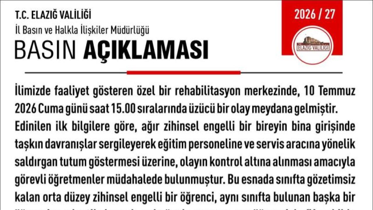 Down sendromlu çocuğun darp edilmesine soruşturma başlatıldı