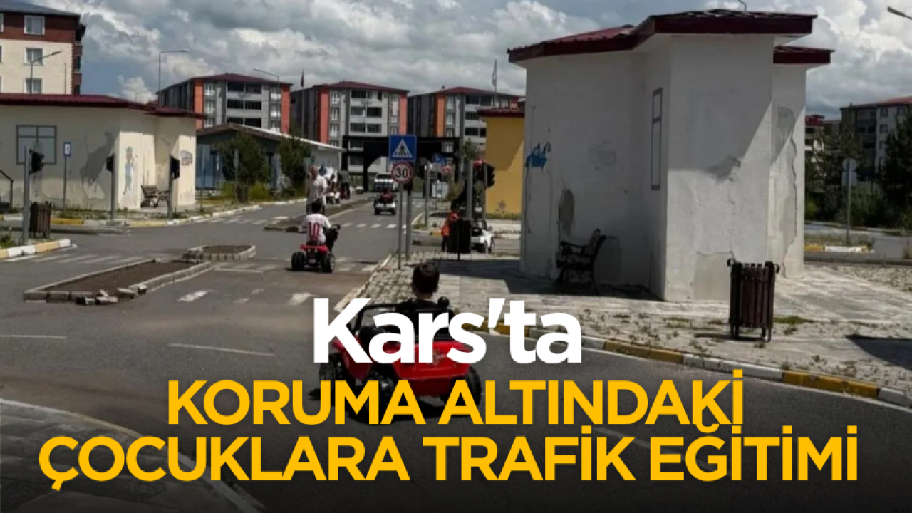 Kars'ta minikler için eğitim ve eğlence dolu gün