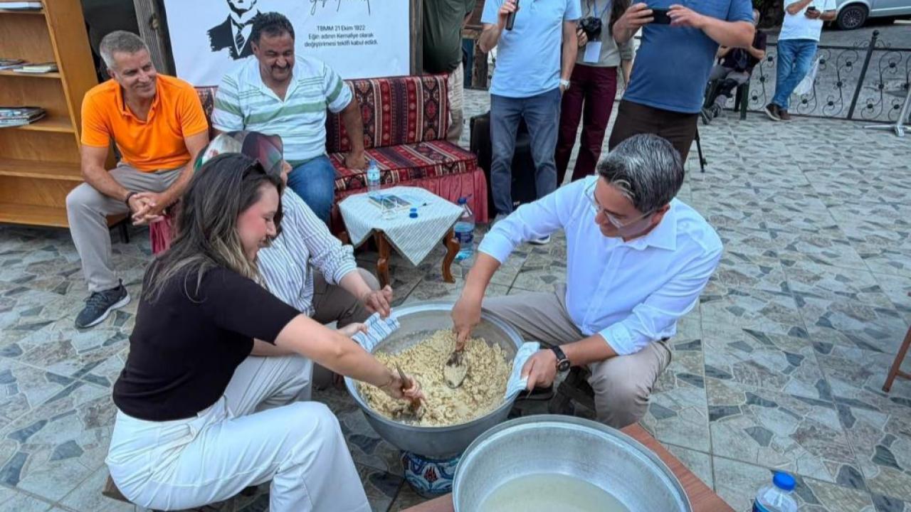 Kemaliye helvasının sırrı deneyim atölyesinde paylaşıldı