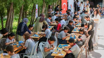 Malatya'da T-Küp turnuvasında zeka yarışı