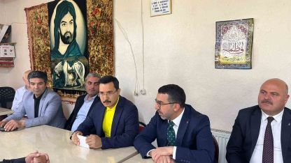 Milletvekili Çalkın Akyaka’da muhtarlar ve vatandaşlarla buluştu