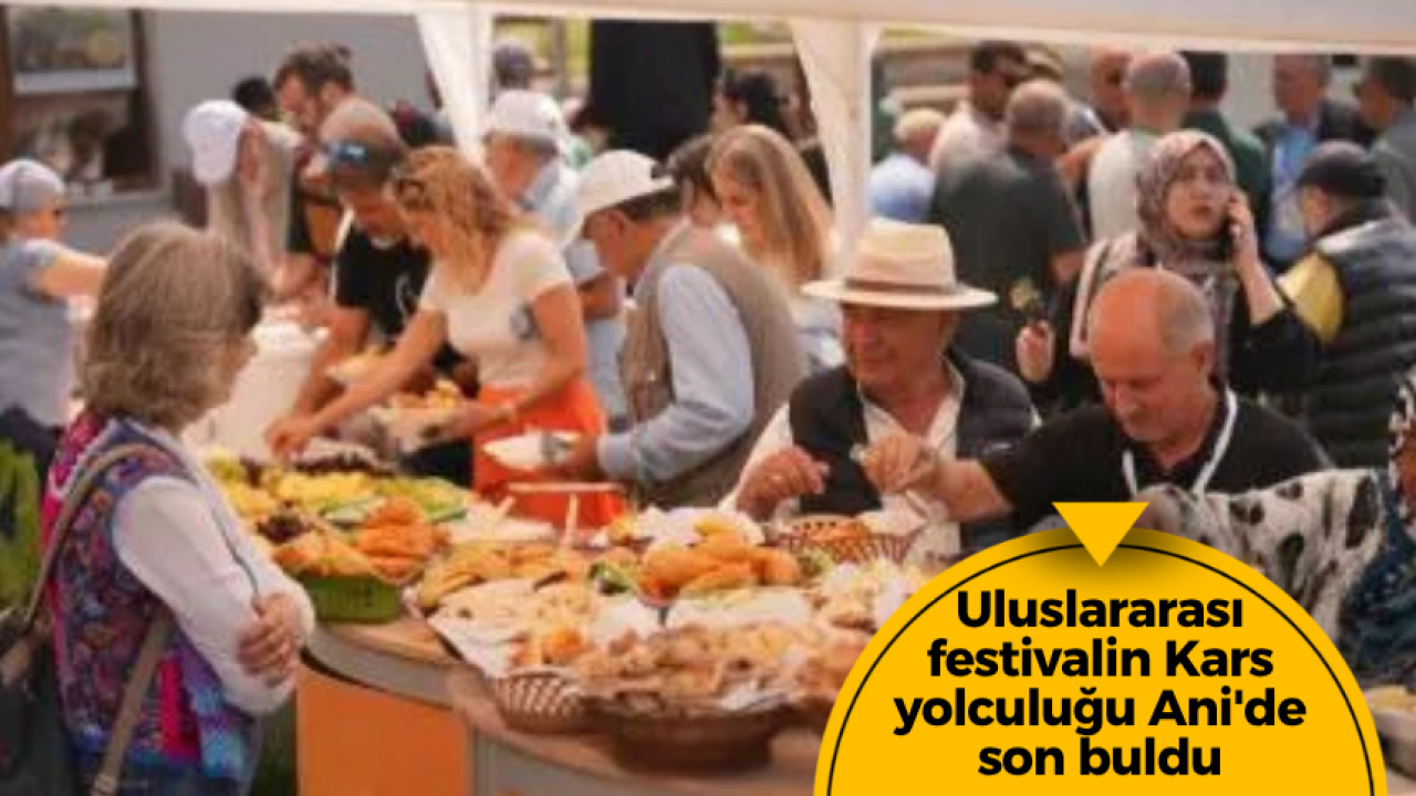 Uluslararası festivalin Kars yolculuğu Ani'de son buldu