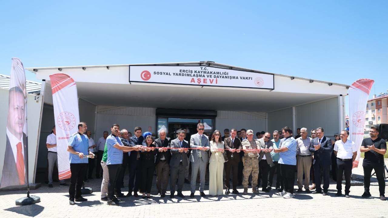 Van'da atıl durumdaki konteynerler aşevine dönüştü